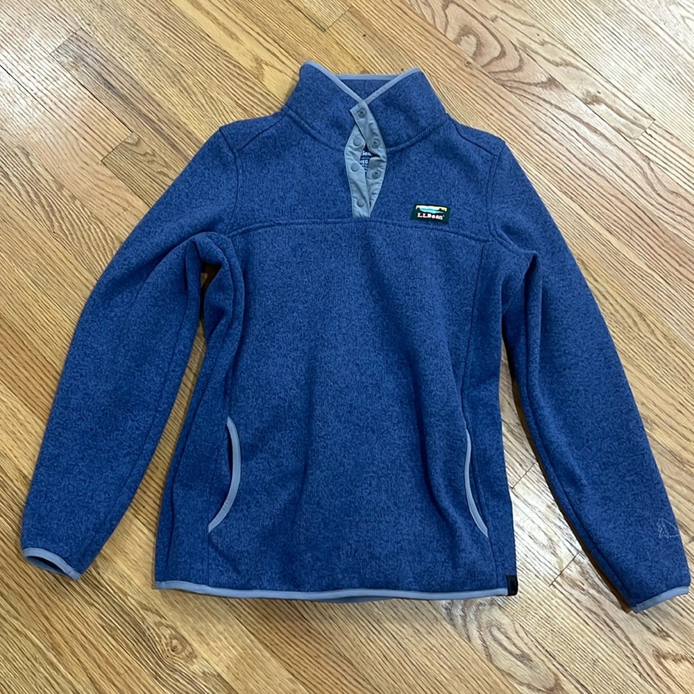 L.L.Bean Sweater Fleece Pullover